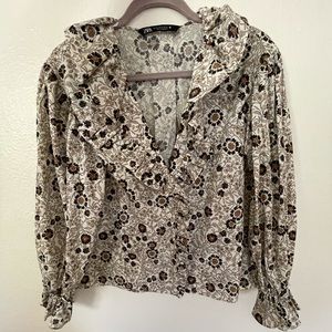 Zara Floral Shirt